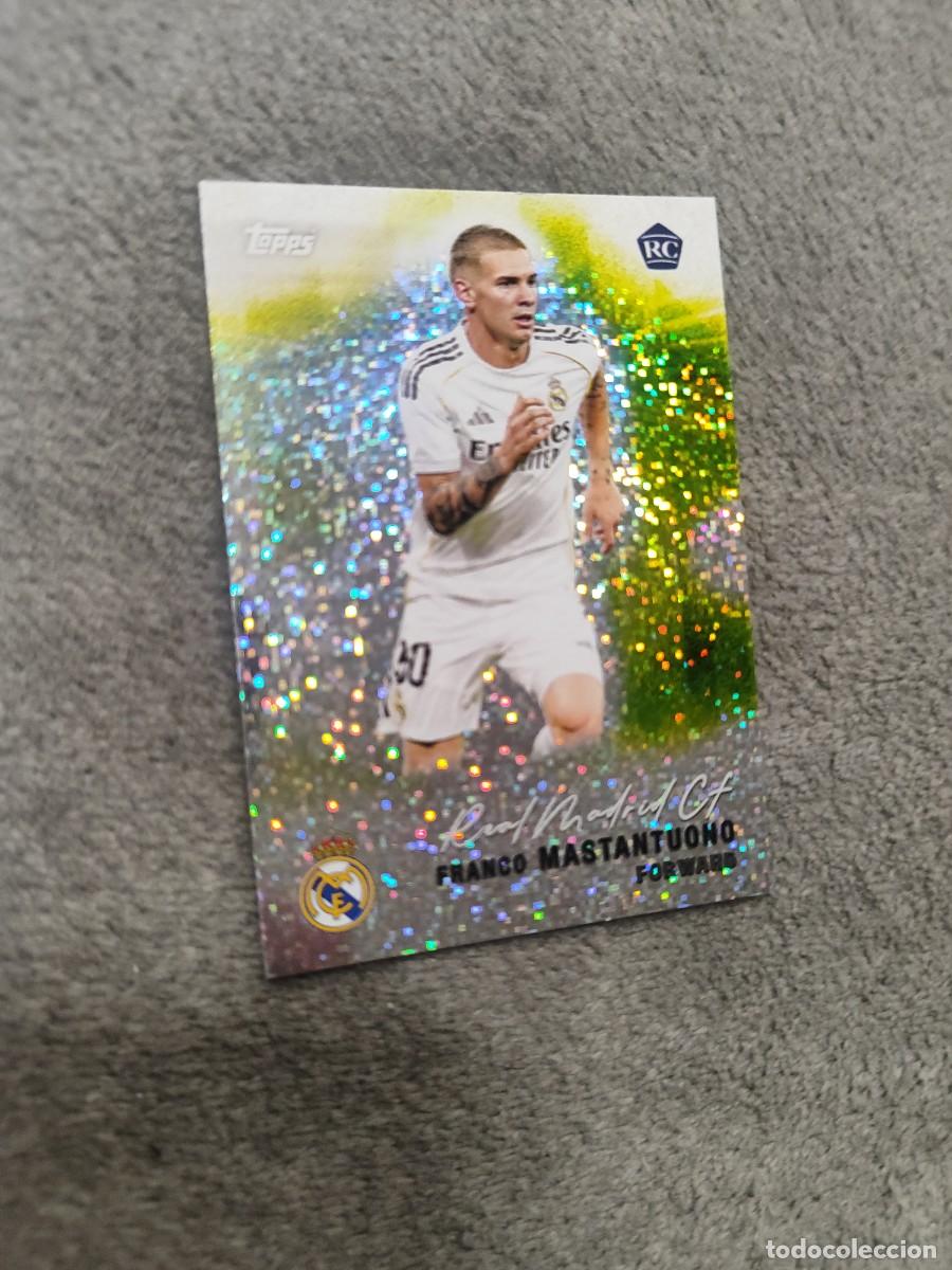 Cromos de F&uacute;tbol: 26 TEAM SET REAL MADRID 25 26 MASTANTUONO FOIL STATIC PARALLEL PARALELA TOPPS 2026 PITCH PURSUITS