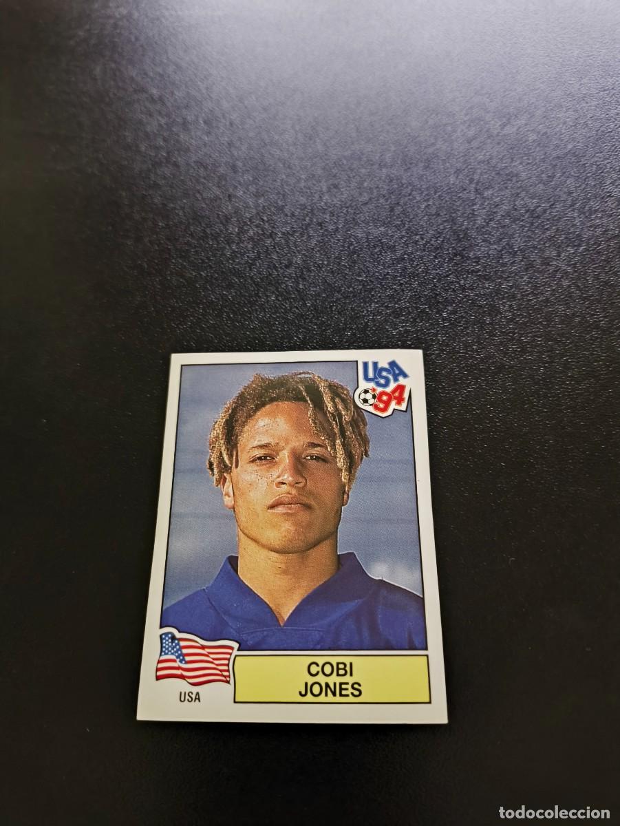 Cromos de F&uacute;tbol: 28 Cobi Jones EEUU SIN PEGAR PANINI FIFA WORLD CUP MUNDIAL USA ESTADOS UNIDOS 1994