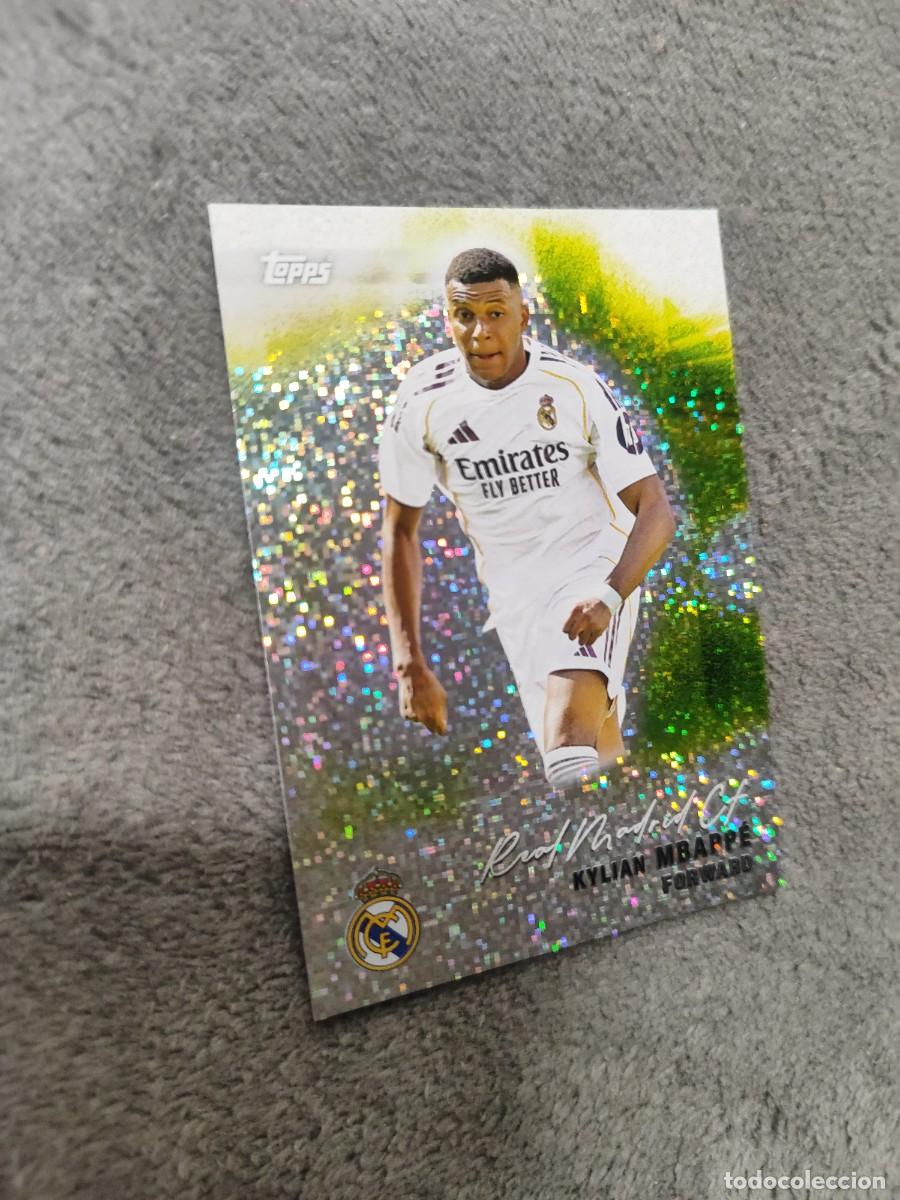 Cromos de F&uacute;tbol: 28 TEAM SET REAL MADRID 25 26 MBAPP&Eacute; FOIL STATIC PARALLEL PARALELA TOPPS 2025 2026 PITCH PURSUITS