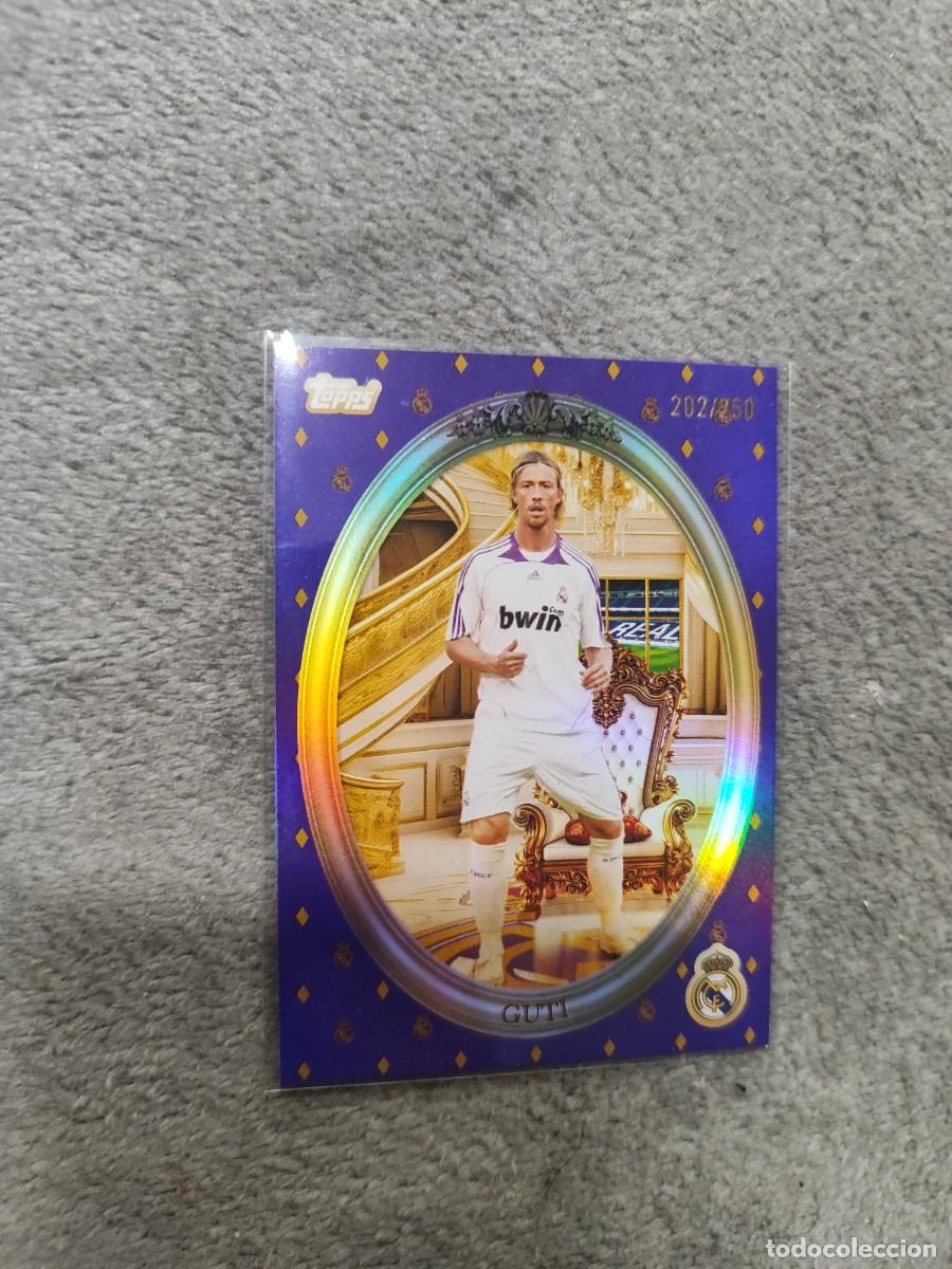 Cromos de F&uacute;tbol: 45 TEAM SET REAL MADRID 25 26 GUTI /250 TOPPS 2025 2026 KING REAL NUMERADA PARALELA PARALLEL
