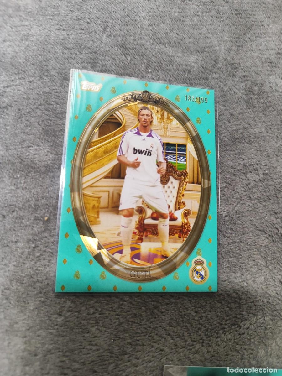 Cromos de F&uacute;tbol: 45 TEAM SET REAL MADRID 25 26 GUTI /199 TOPPS 2025 2026 KING REAL NUMERADA PARALELA PARALLEL