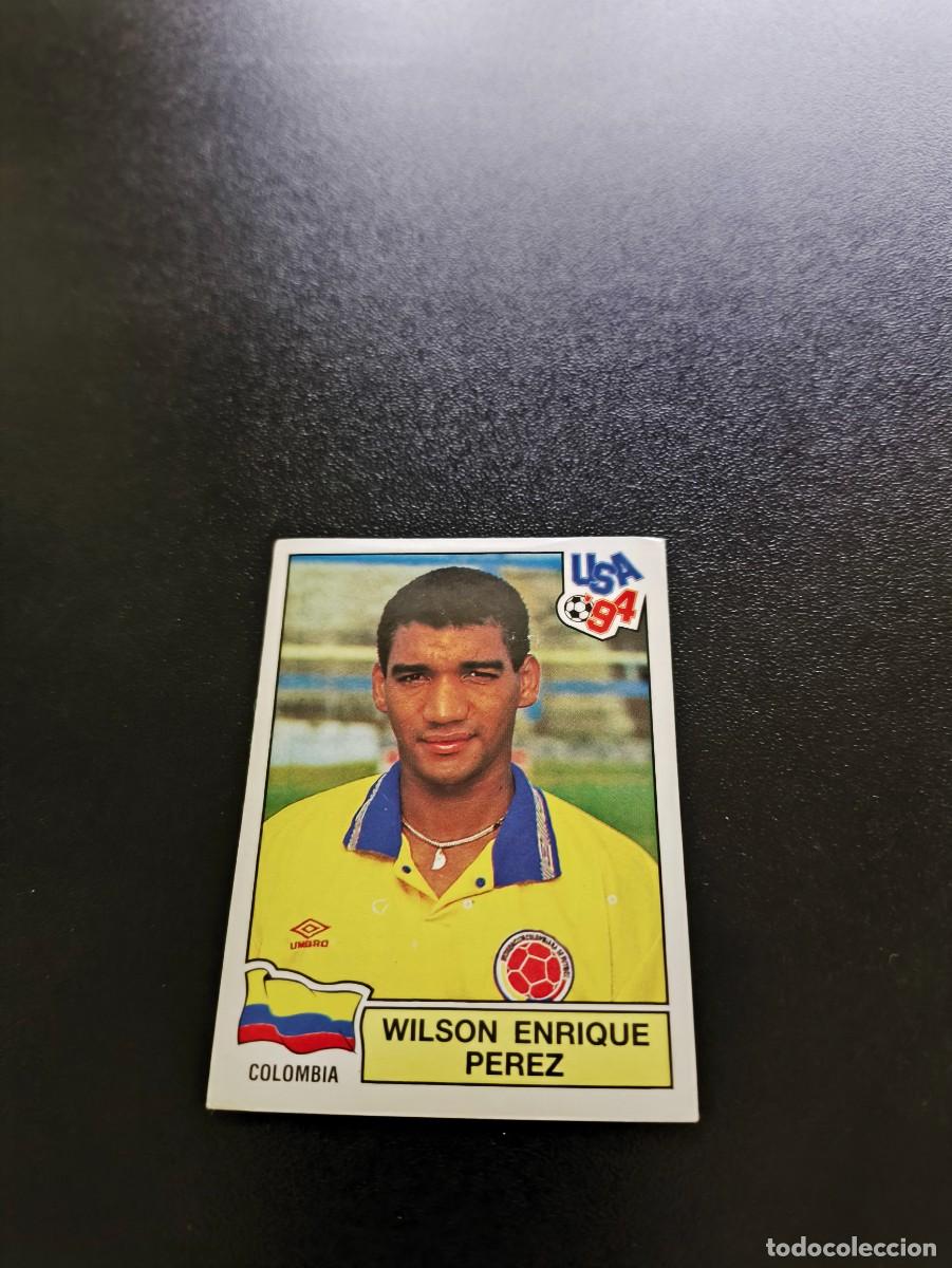 Cromos de F&uacute;tbol: 59 Wilson Enrique Perez COLOMBIA SIN PEGAR PANINI FIFA WORLD CUP MUNDIAL USA ESTADOS UNIDOS 1994