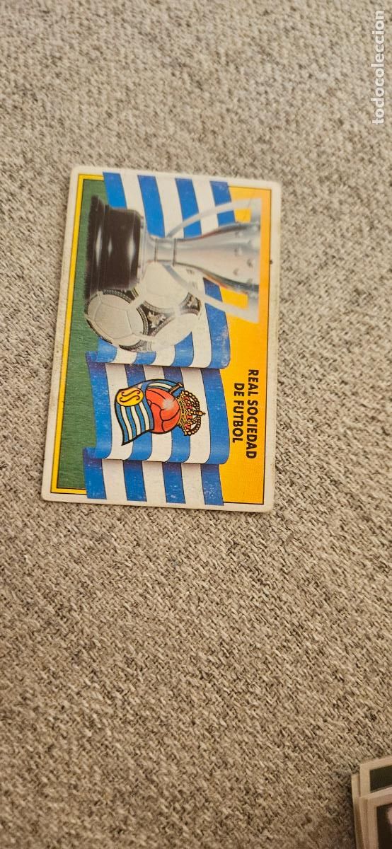 Football Stickers: real sociedad escudo este 1990 1991 90 91 despegado