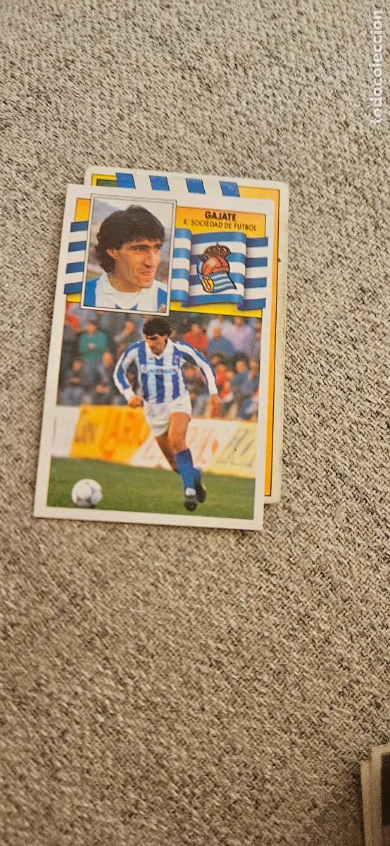 Cartes &agrave; collectionner de Football: real sociedad gajate este 1990 1991 90 91 despegado