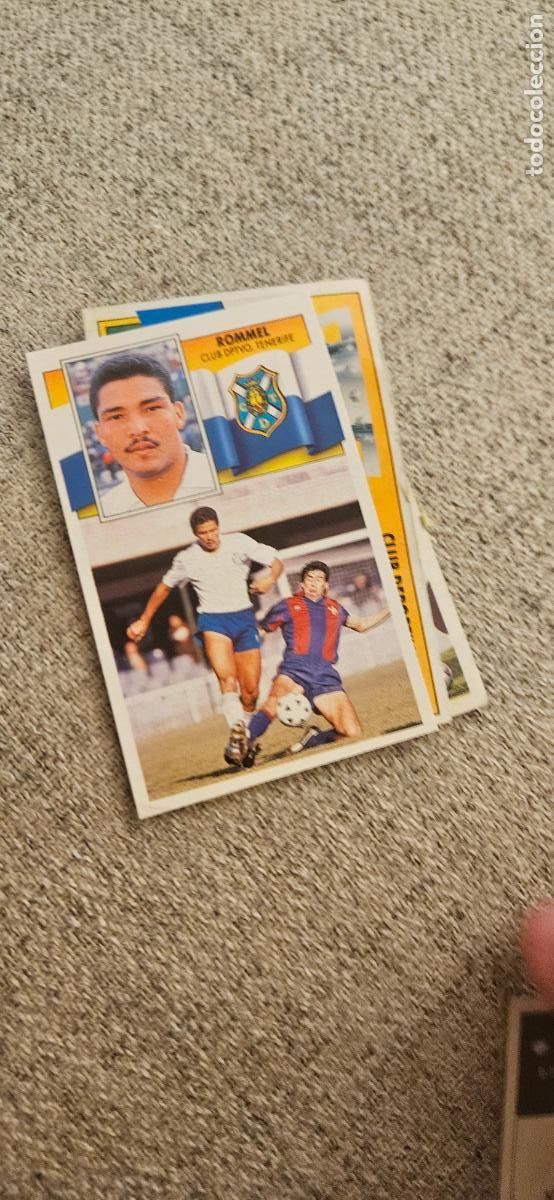 Cartes &agrave; collectionner de Football: tenerife rommel este 1990 1991 90 91 despegado