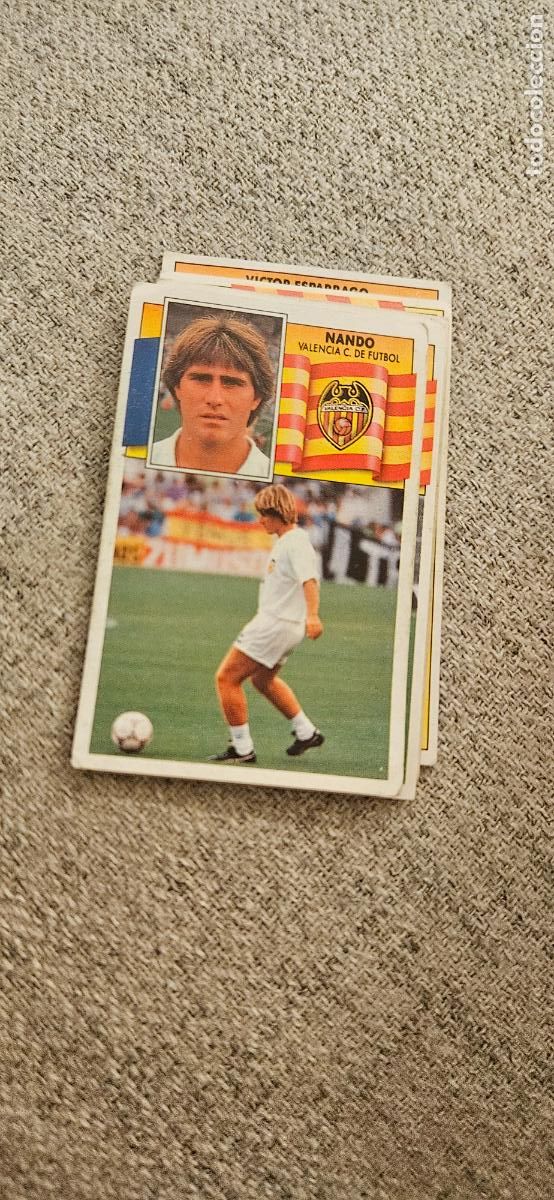 Cartes &agrave; collectionner de Football: valencia nando este 1990 1991 90 91 despegado