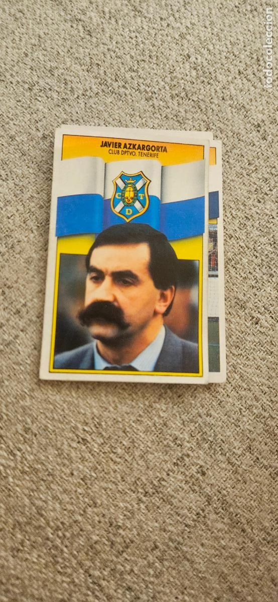 Cartes &agrave; collectionner de Football: tenerife azkargorta este 1990 1991 90 91 despegado