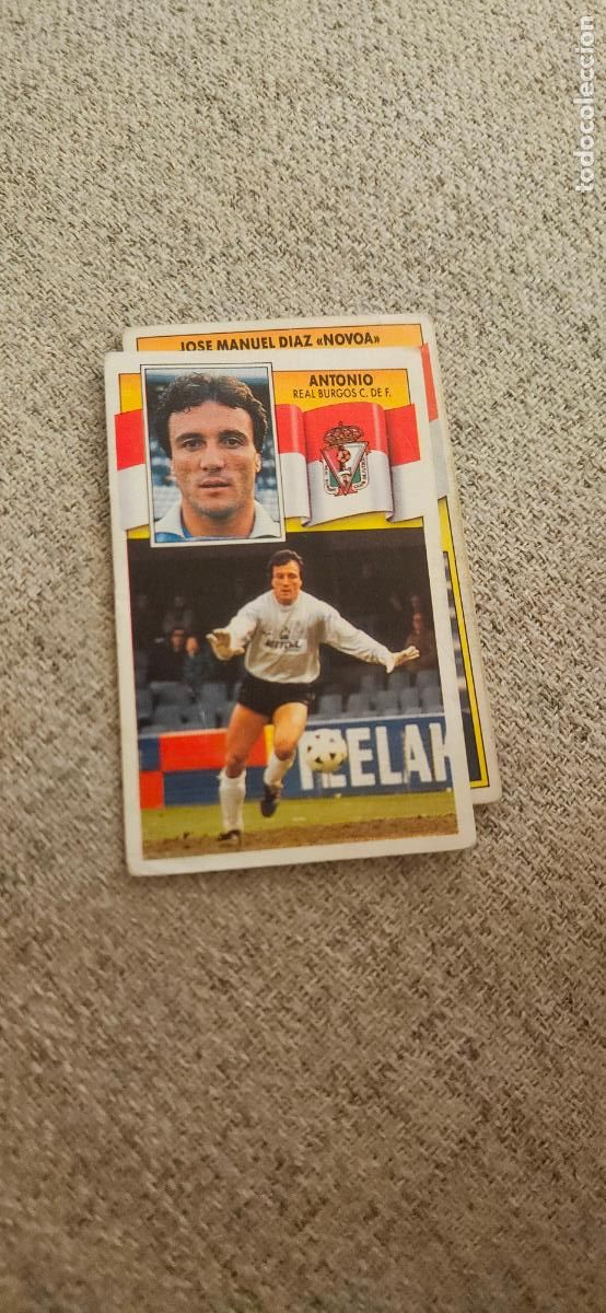 Cartes &agrave; collectionner de Football: burgos antonio este 1990 1991 90 91 despegado