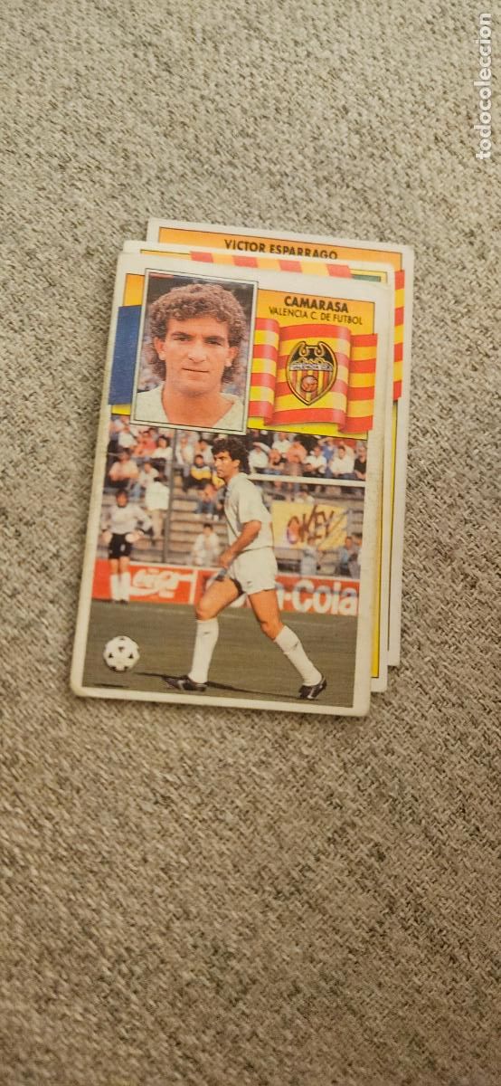Cartes &agrave; collectionner de Football: valencia camarsa este 1990 1991 90 91 despegado