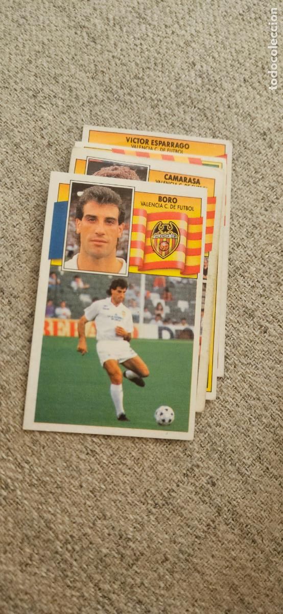 Cartes &agrave; collectionner de Football: valencia boro este 1990 1991 90 91 despegado