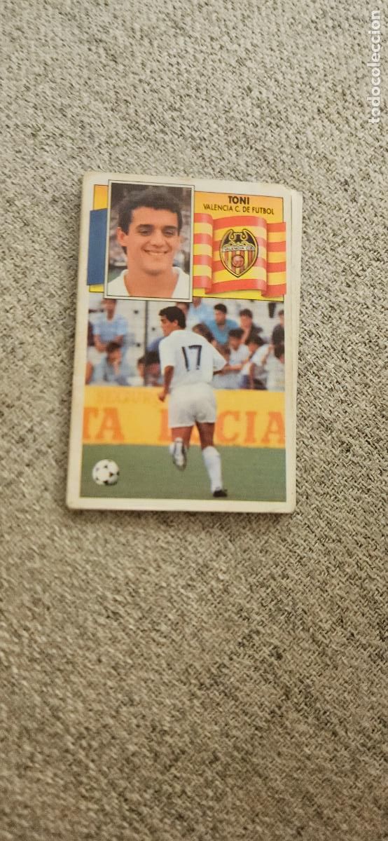 Cartes &agrave; collectionner de Football: valencia toni este 1990 1991 90 91 despegado
