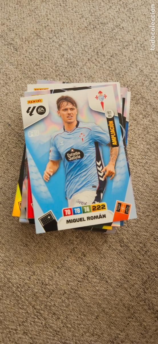 Fu&szlig;ball-Sticker: adrenalyn roman 101 bis celta 2025 2026 25 26 trading card