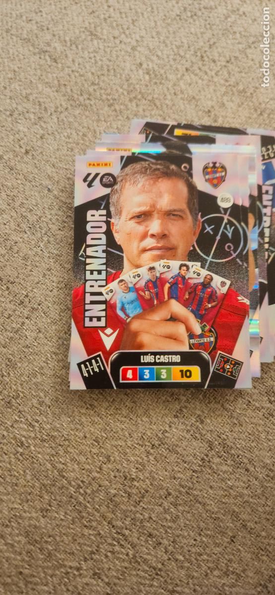 Cromos de F&uacute;tbol: adrenalyn489 luis castro levante 2025 2026 25 26 trading card