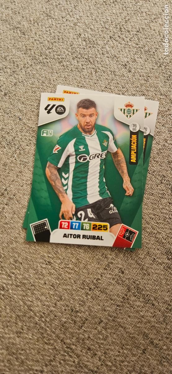 Football Stickers: adrenalyn betis 76 bis rubial 2025 2026 25 26 trading card FICHAJE