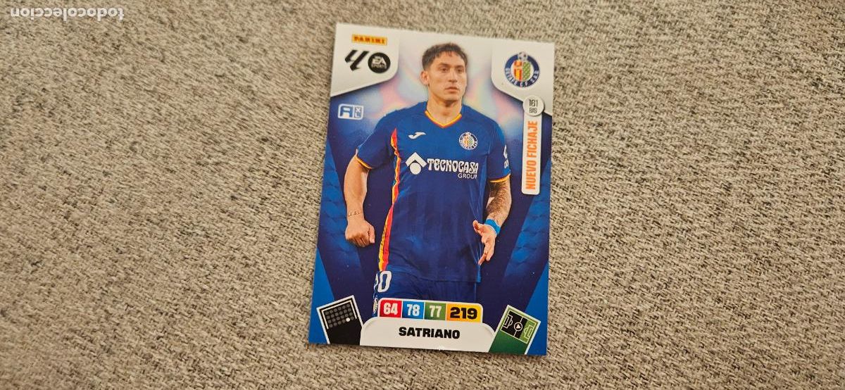 Football Stickers: adrenalyn 161 bis satriano getafe 2025 2026 25 26 trading card FICHAJE
