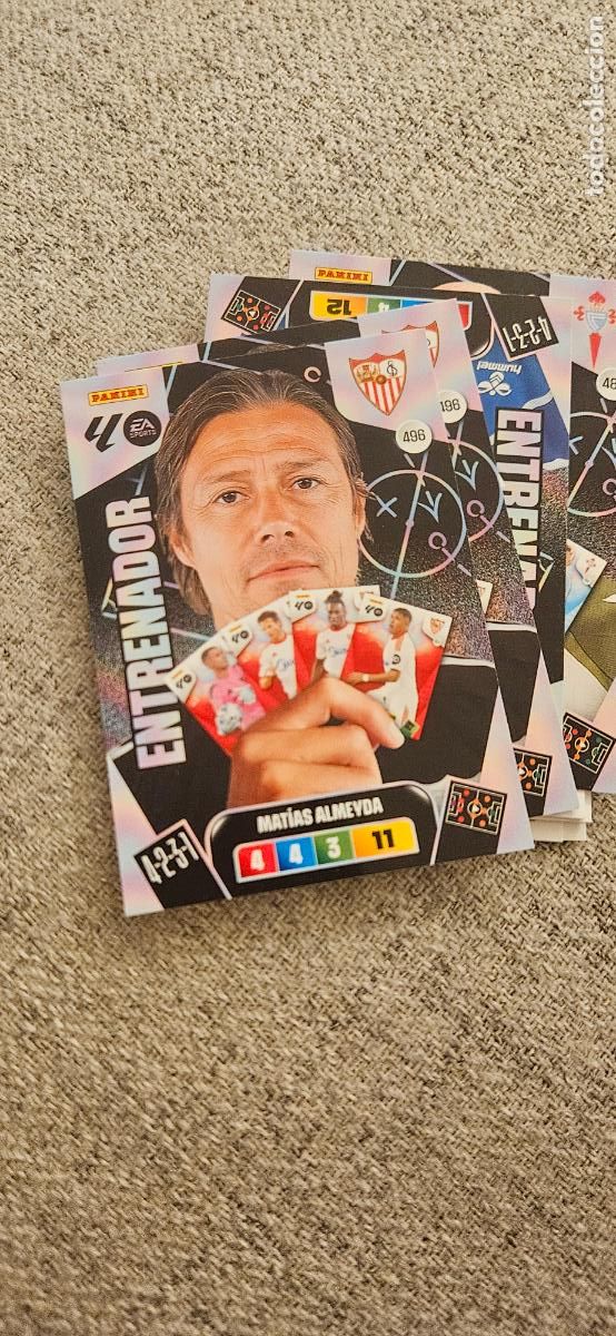 Cartes &agrave; collectionner de Football: adrenalyn 496 sevilla almeyda 2025 2026 25 26 trading card