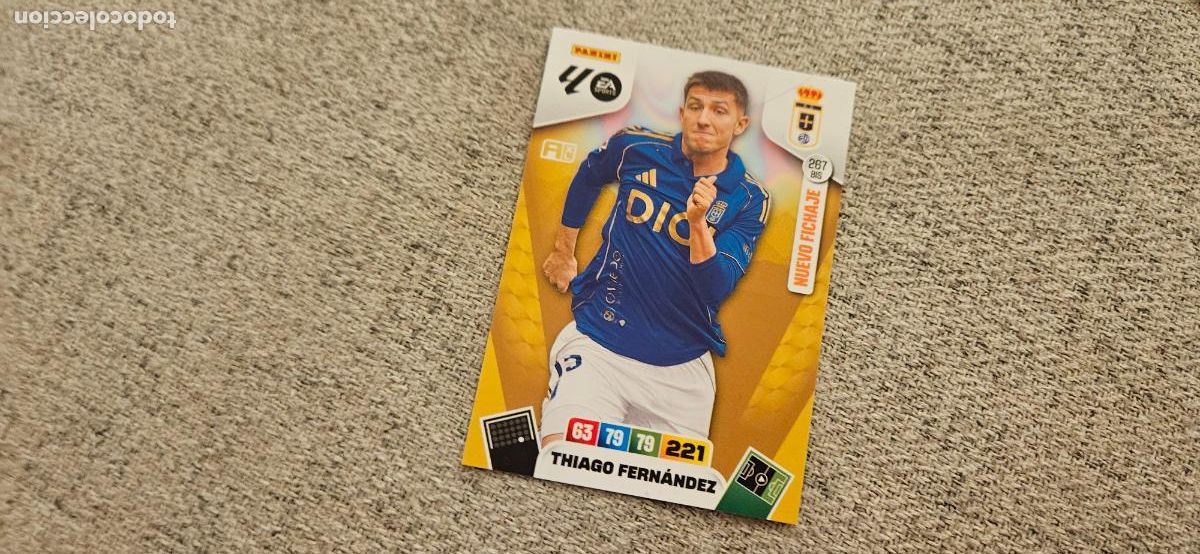 Cartes &agrave; collectionner de Football: adrenalyn 267 fernandez oviedo bis 2025 2026 25 26 trading card FICHAJE