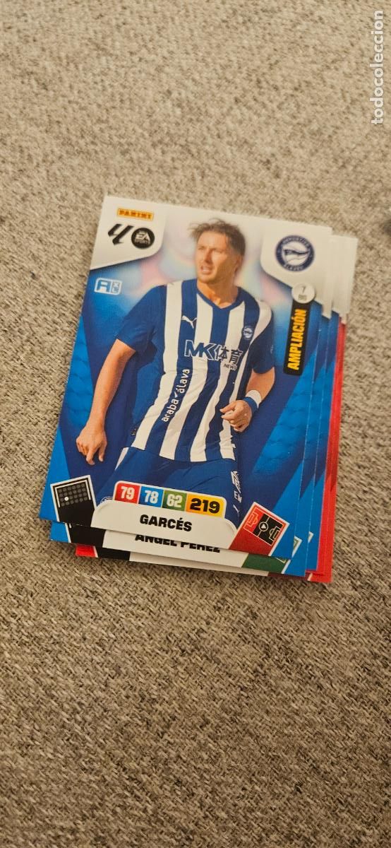 Cartes &agrave; collectionner de Football: adrenalyn alaves garces 7 bis 2025 2026 25 26 trading card FICHAJE