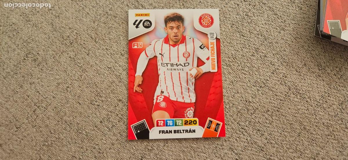 Cartes &agrave; collectionner de Football: adrenalyn 172 beltran girona bis 2025 2026 25 26 trading card FICHAJE