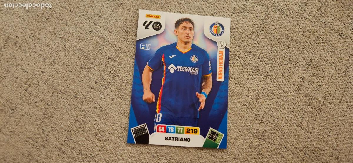Cartes &agrave; collectionner de Football: adrenalyn 161 bis satriano getafe 2025 2026 25 26 trading card FICHAJE