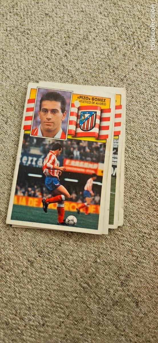 Cromos de F&uacute;tbol: atletico de madrid pizo gomez este 1990 1991 90 91 despegado
