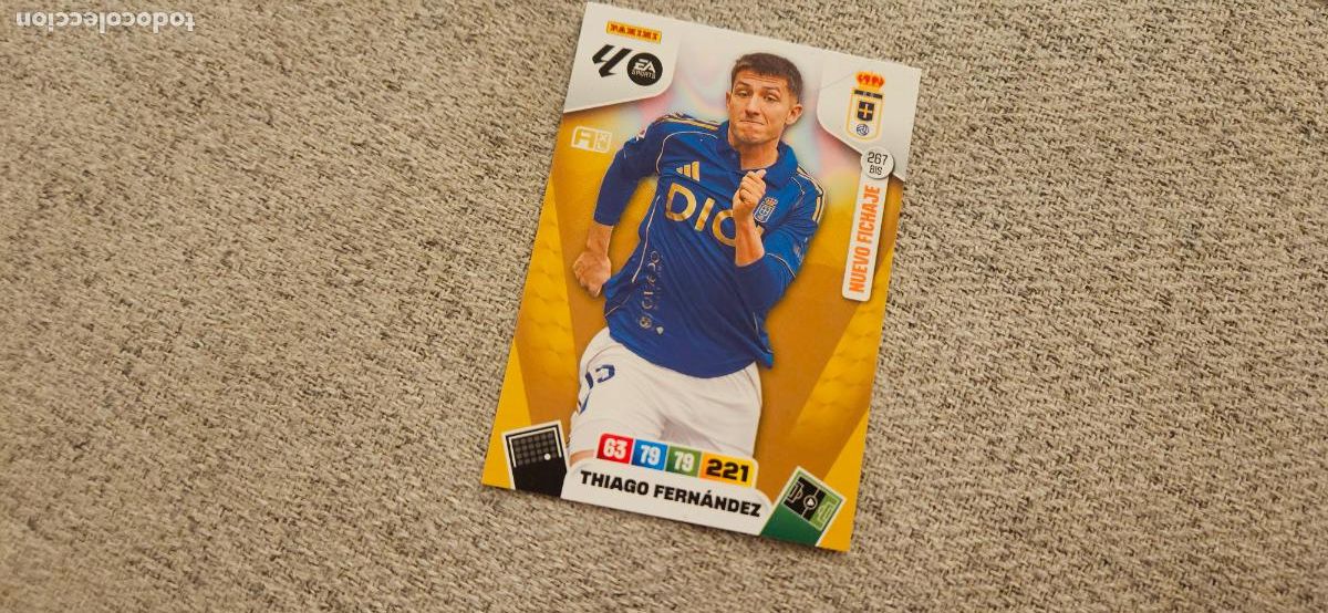 Cromos de F&uacute;tbol: adrenalyn 267 fernandez oviedo bis 2025 2026 25 26 trading card FICHAJE