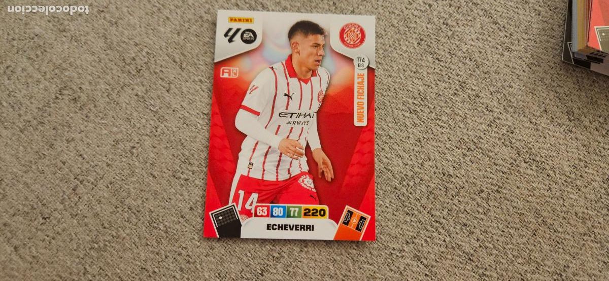Football Stickers: adrenalyn 174 girona etcheverry 2025 2026 25 26 trading card FICHAJE