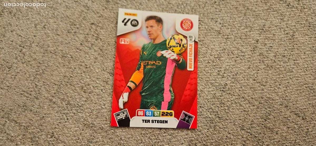 Cromos de F&uacute;tbol: adrenalyn 165 bis ter stegen girona 2025 2026 25 26 trading card FICHAJE