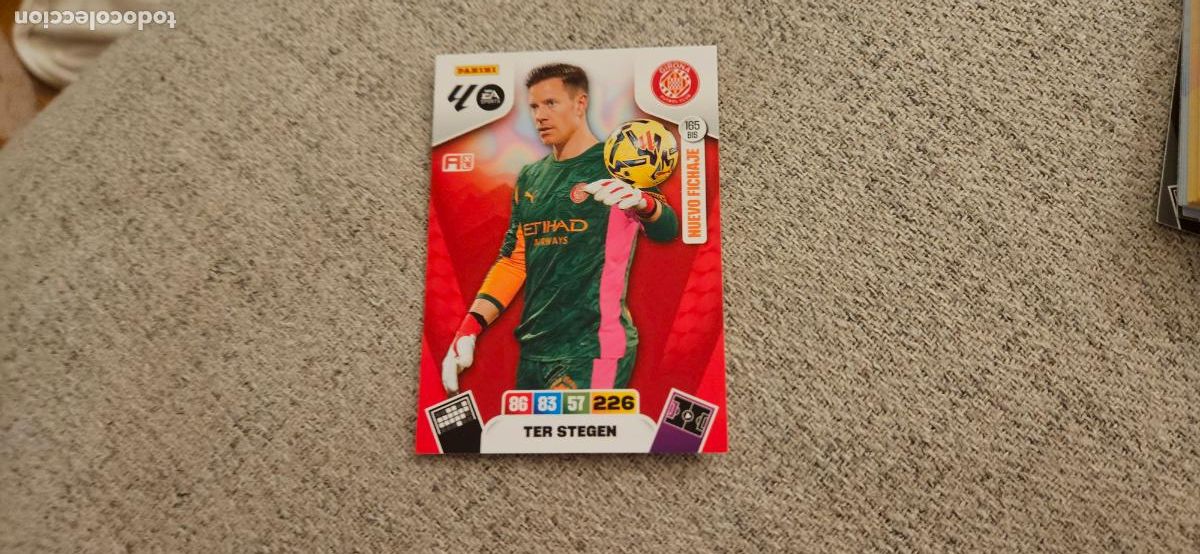 Cromos de F&uacute;tbol: adrenalyn 165 bis ter stegen girona 2025 2026 25 26 trading card FICHAJE