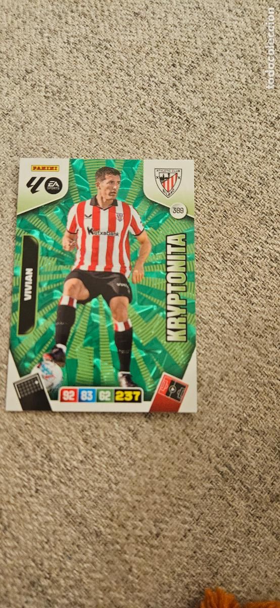 Football Stickers: kryptonita 389 vivian athletic de bilbao adrenalyn 2025 2026 25 26 trading card