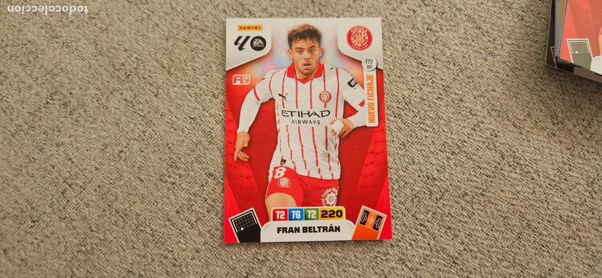 Football Stickers: adrenalyn 172 beltran girona bis 2025 2026 25 26 trading card FICHAJE