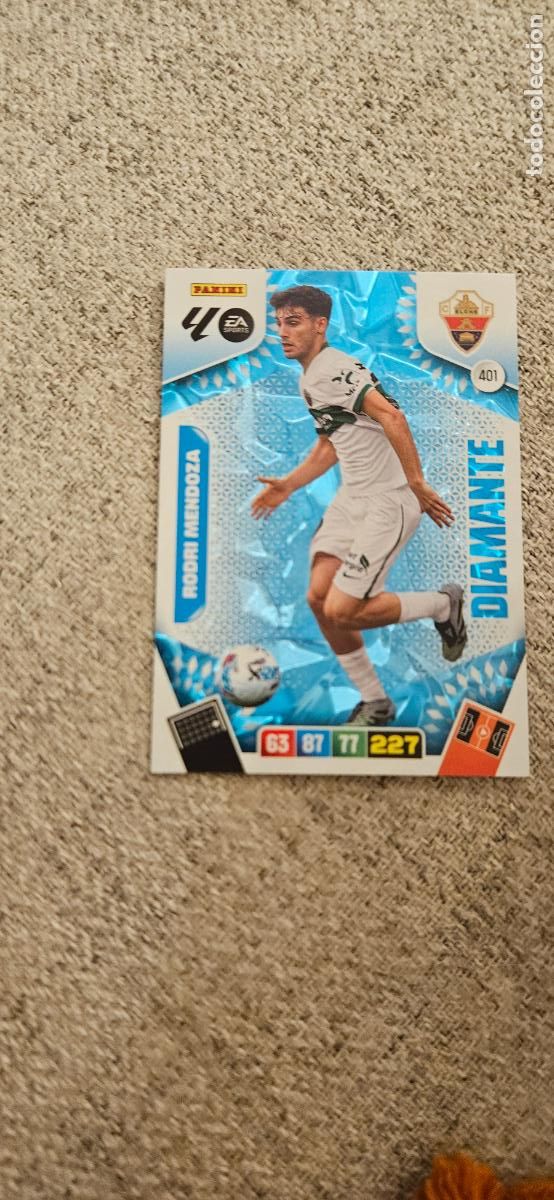Football Stickers: diamante 401 mendoza elche adrenalyn 2025 2026 25 26 trading card