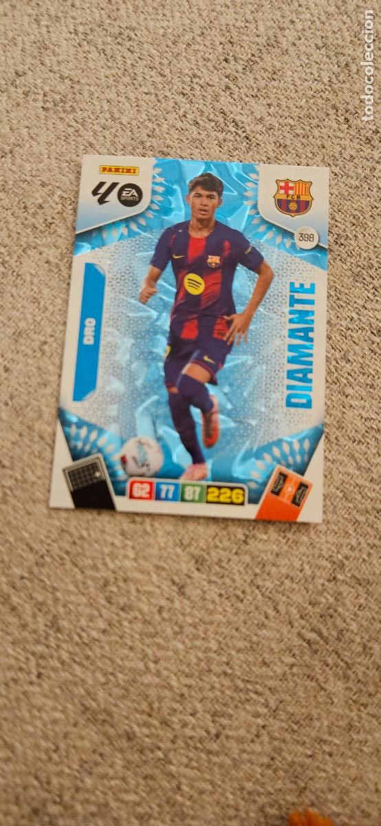 Football Stickers: diamante 398 dro barcelona adrenalyn 2025 2026 25 26 trading card