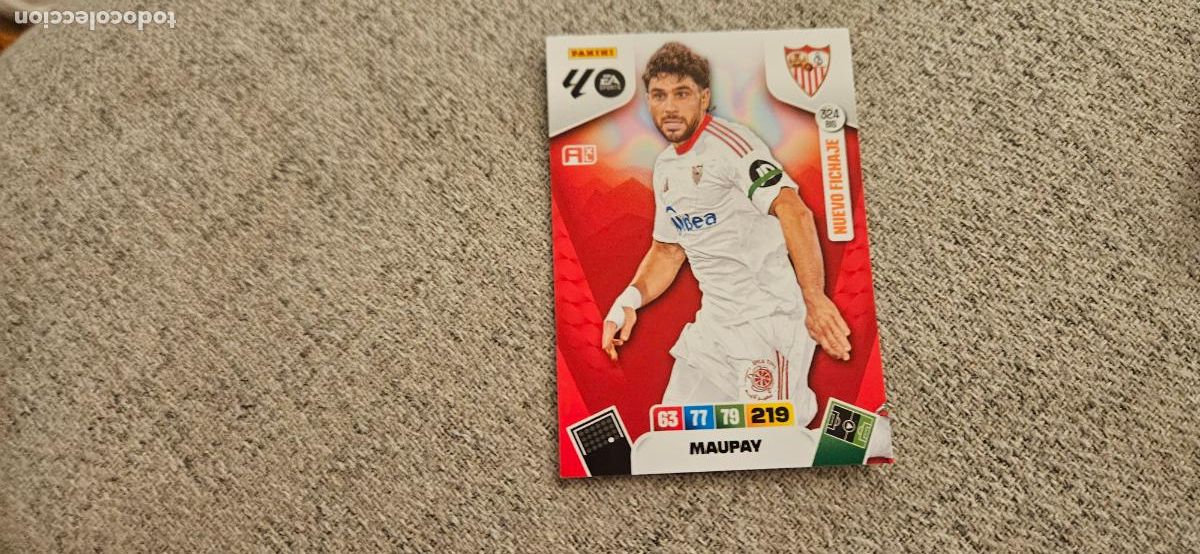 Football Stickers: adrenalyn 324 maupay sevilla bis 2025 2026 25 26 trading card FICHAJE