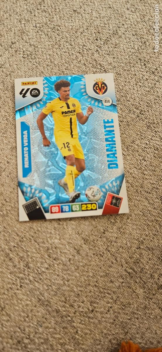 Cromos de Futebol: diamante veiga 414 villarreal adrenalyn 2025 2026 25 26 trading card