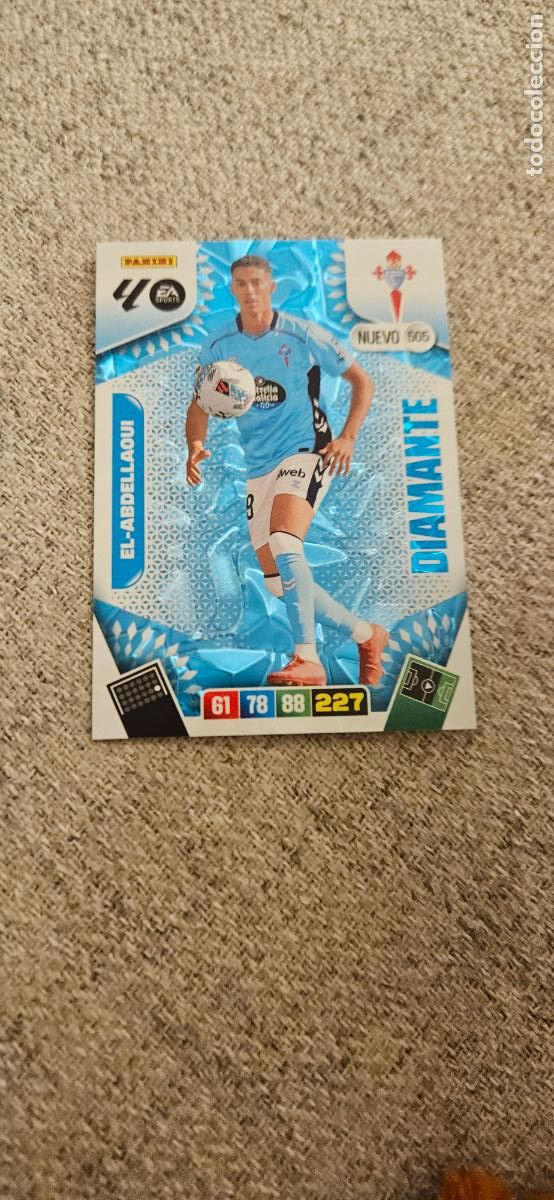 Cromos de Futebol: diamante 505 celta el abdellaoui adrenalyn 2025 2026 25 26 trading card