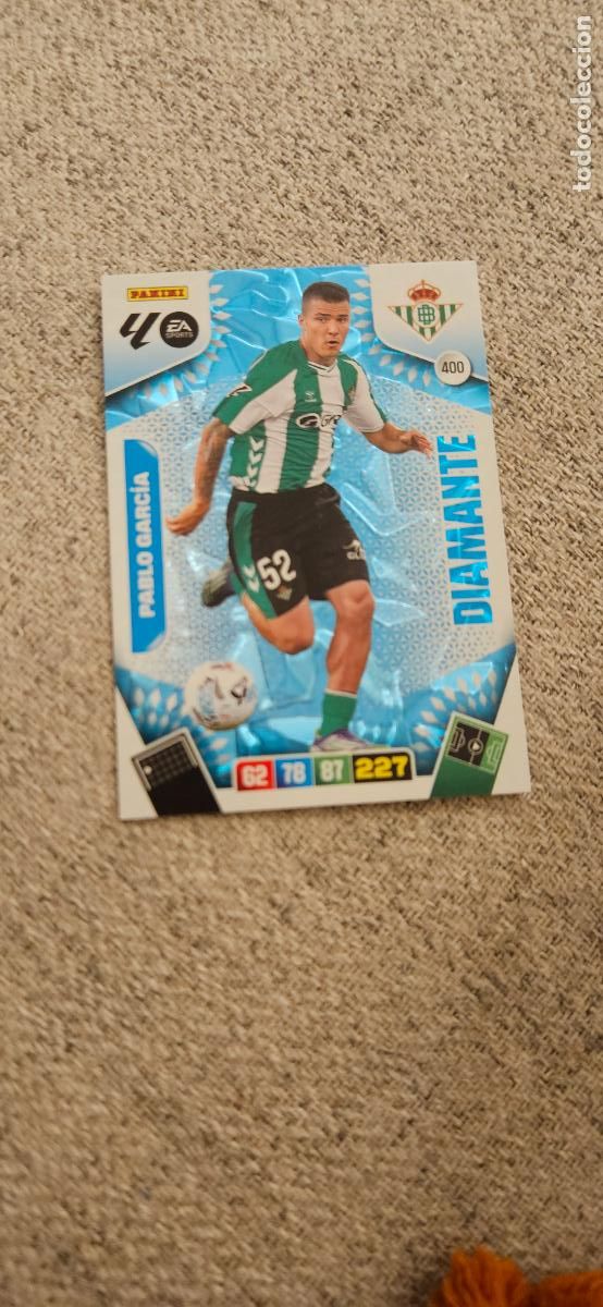 Cartes &agrave; collectionner de Football: diamante 400 pablo garcia betis adrenalyn 2025 2026 25 26 trading card
