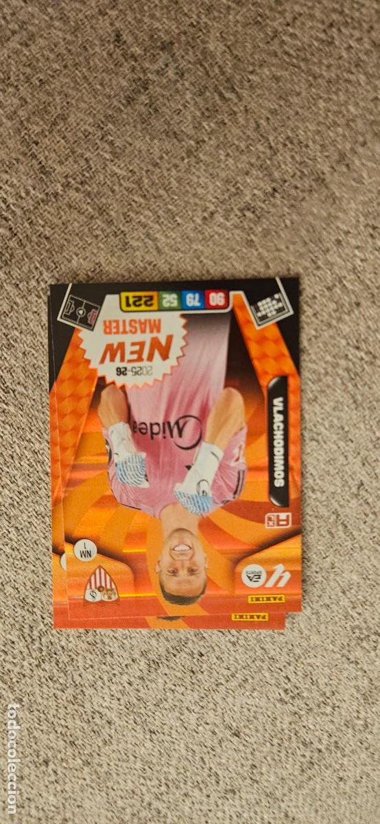 Cartes &agrave; collectionner de Football: new master 1vlahodimos sevilla adrenalyn 2025 2026 25 26 trading card