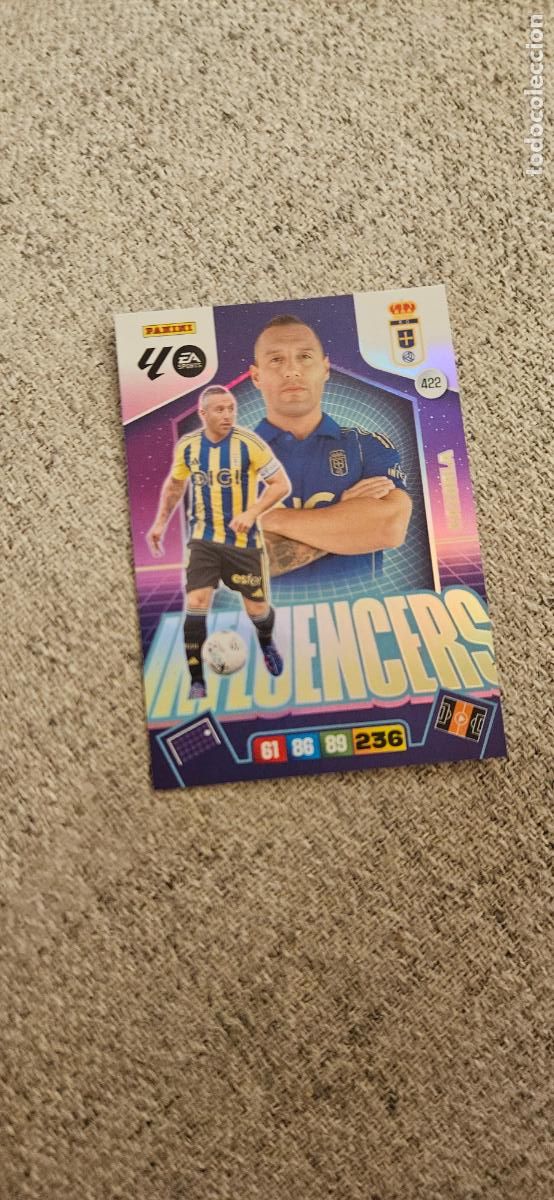 Cartes &agrave; collectionner de Football: influencers 422 cazorla oviedo adrenalyn 2025 2026 25 26 trading card