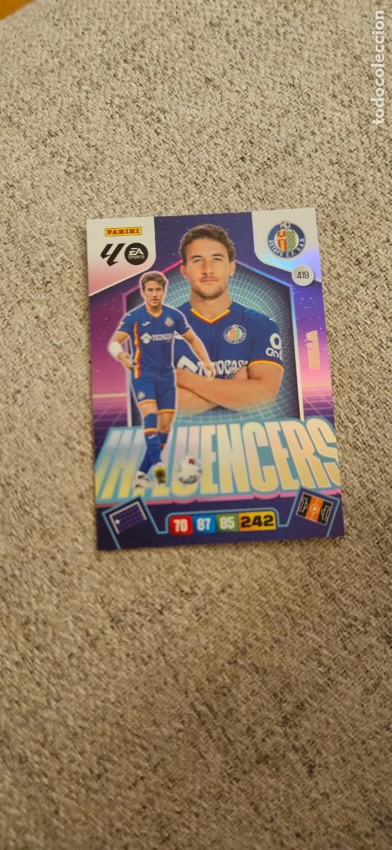 Cartes &agrave; collectionner de Football: influencers 419 milla getafe adrenalyn 2025 2026 25 26 trading card