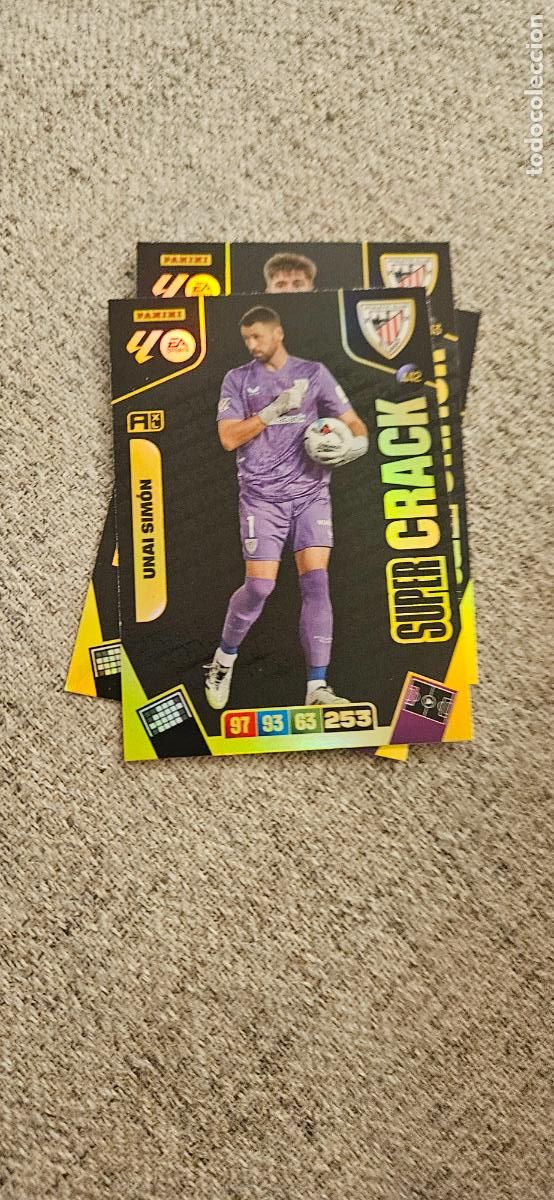 Cartes &agrave; collectionner de Football: super crack 442 unai simon athletic de bilbao adrenalyn 2025 2026 25 26 trading card