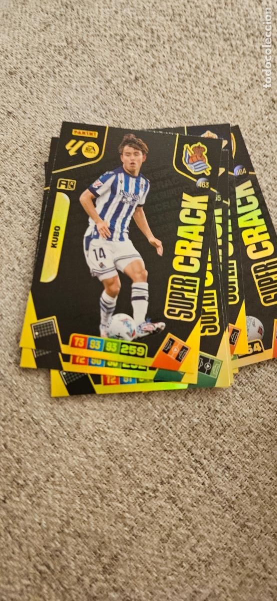 Cartes &agrave; collectionner de Football: super crack 463 kubo real sociedad adrenalyn 2025 2026 25 26 trading card