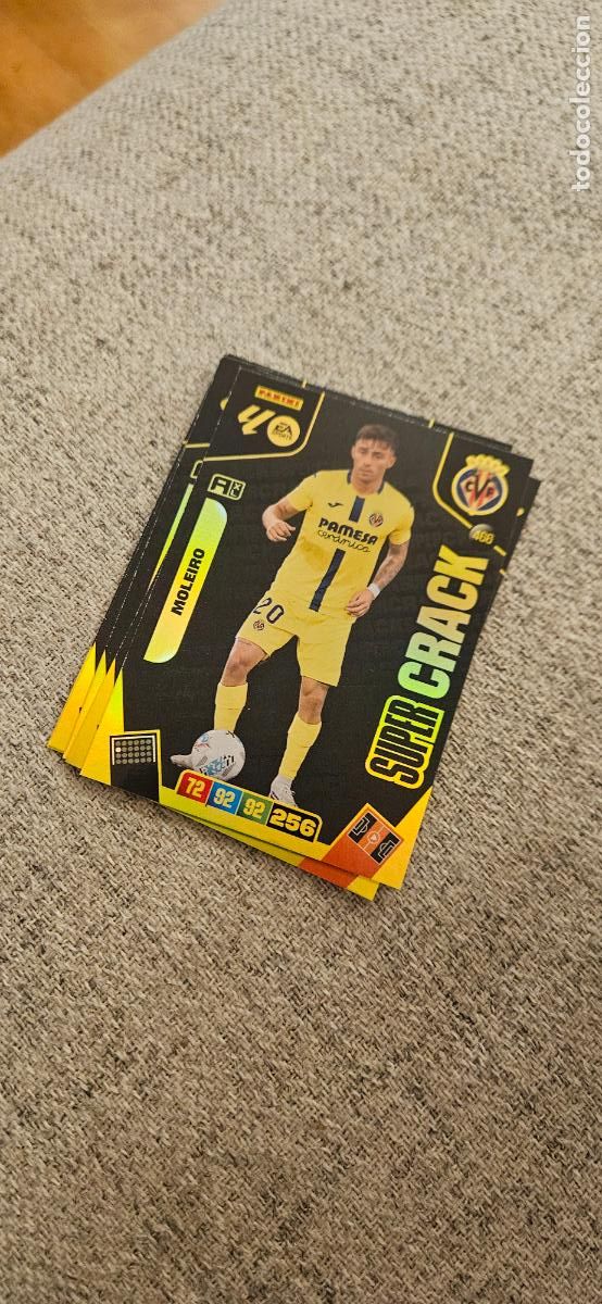 Cartes &agrave; collectionner de Football: super crack 456 moleiro villarreal adrenalyn 2025 2026 25 26 trading card