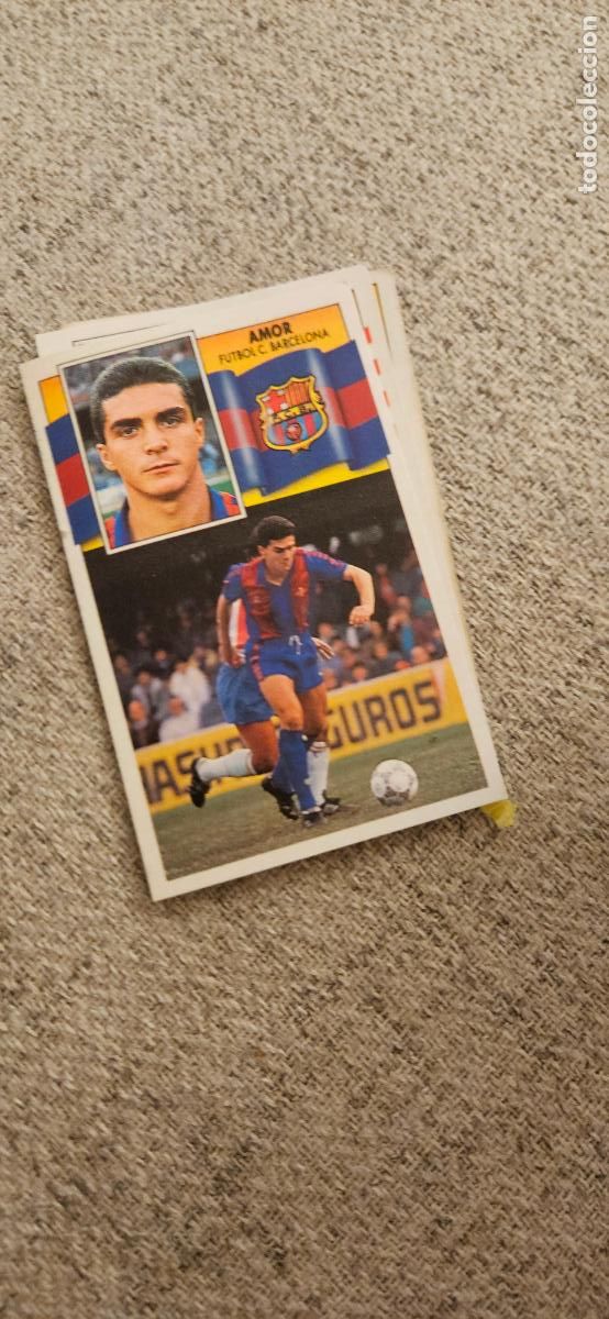 Cartes &agrave; collectionner de Football: barcelona amor este 1990 1991 90 91 despegado