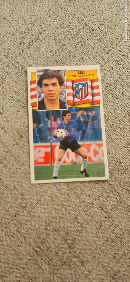 Cartes &agrave; collectionner de Football: atletico de madridabel este 1990 1991 90 91 despegado