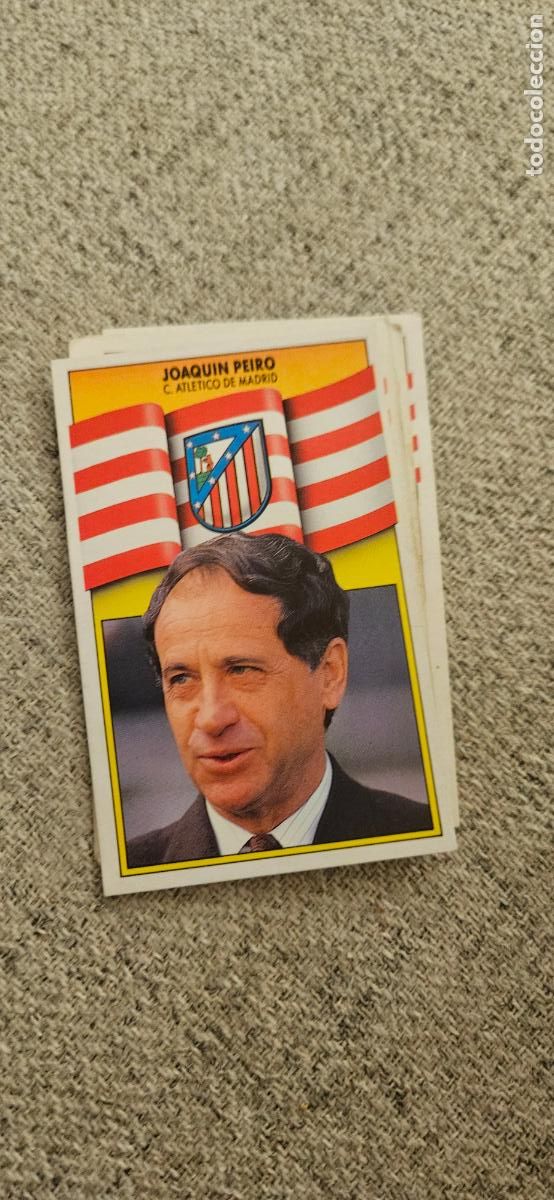 Cartes &agrave; collectionner de Football: atletico de madrid peiro este 1990 1991 90 91 despegado