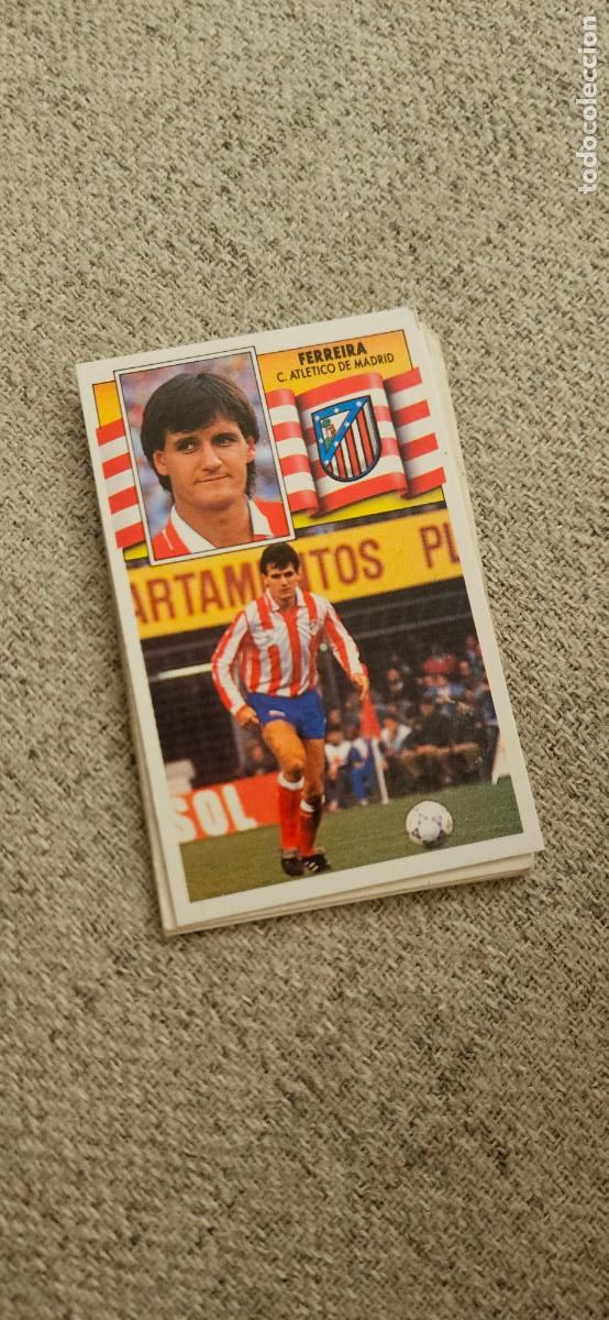 Cartes &agrave; collectionner de Football: atletico de madrid ferreira este 1990 1991 90 91 despegado