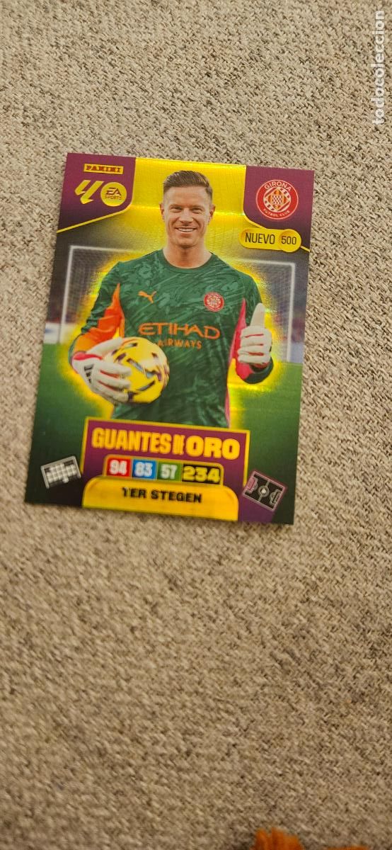 Football Stickers: GUANTES DE ORO500 ter stegen girona nuevo adrenalyn 2025 2026 25 26 trading card