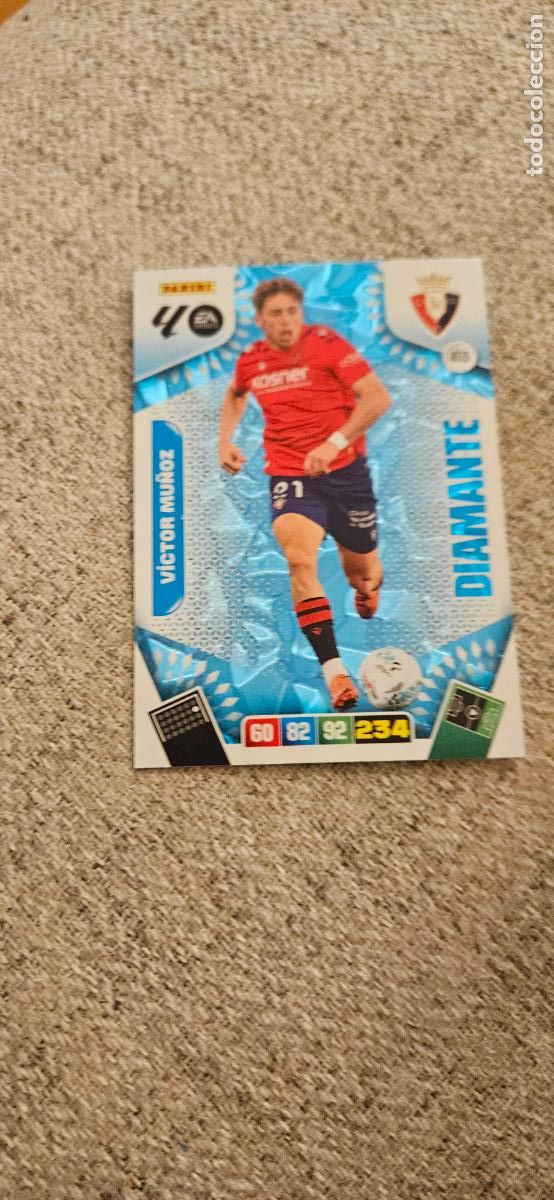 Cromos de F&uacute;tbol: diamante 413 victor mu&ntilde;oz osasuna adrenalyn 2025 2026 25 26 trading card
