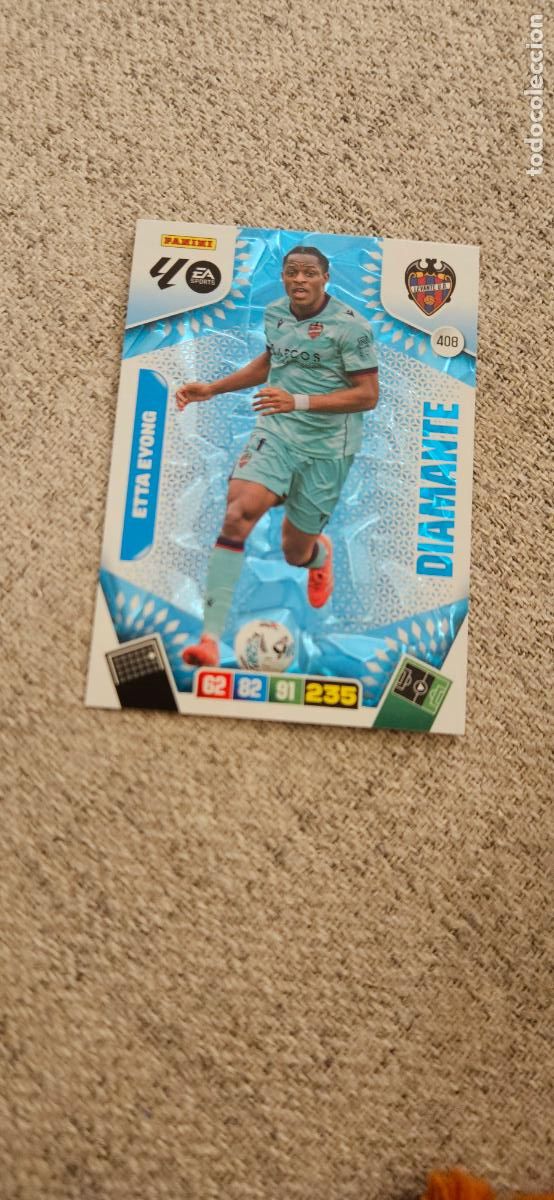 Cromos de F&uacute;tbol: diamante 408 eyong levante adrenalyn 2025 2026 25 26 trading card